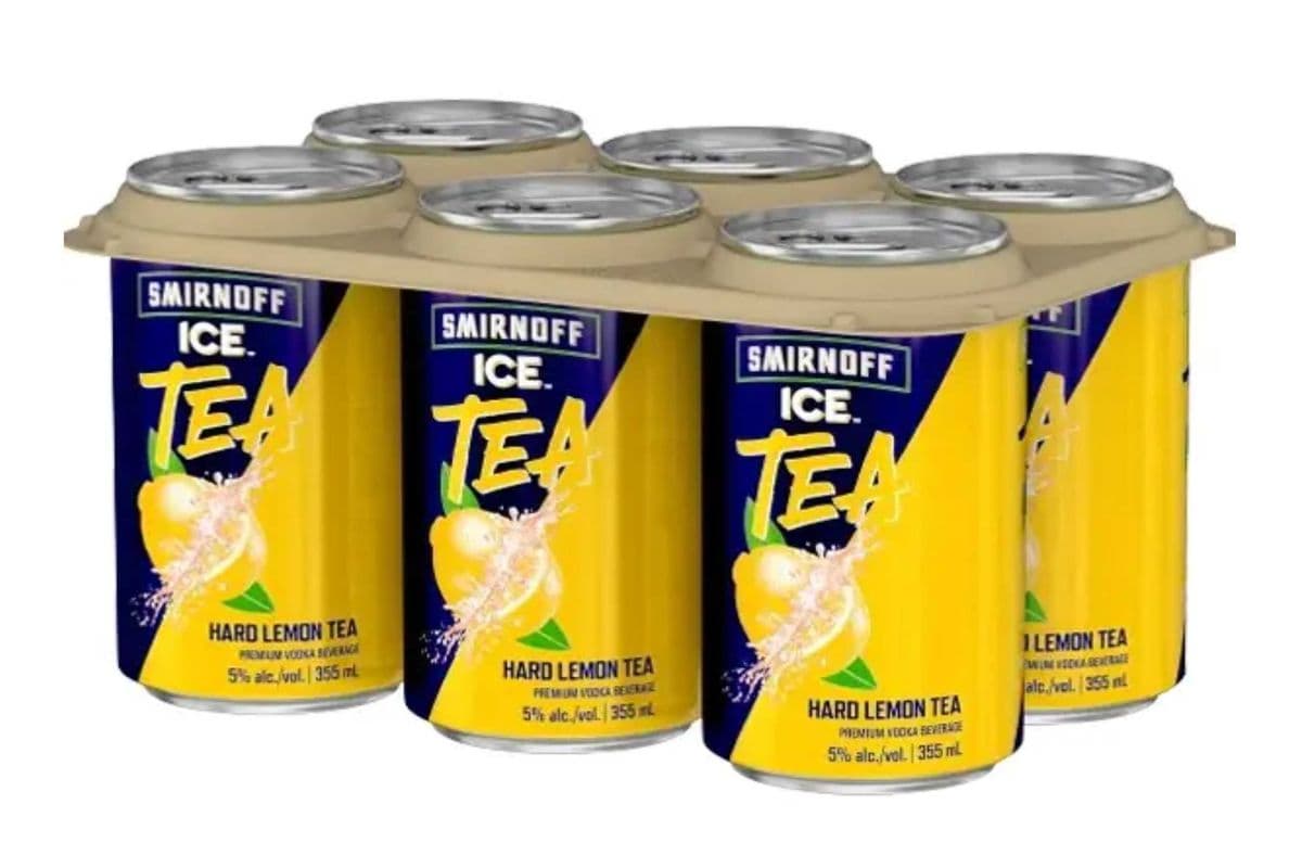 SMIRNOFF ICE LEMON TEA 6*355ML (1 x 355ML)