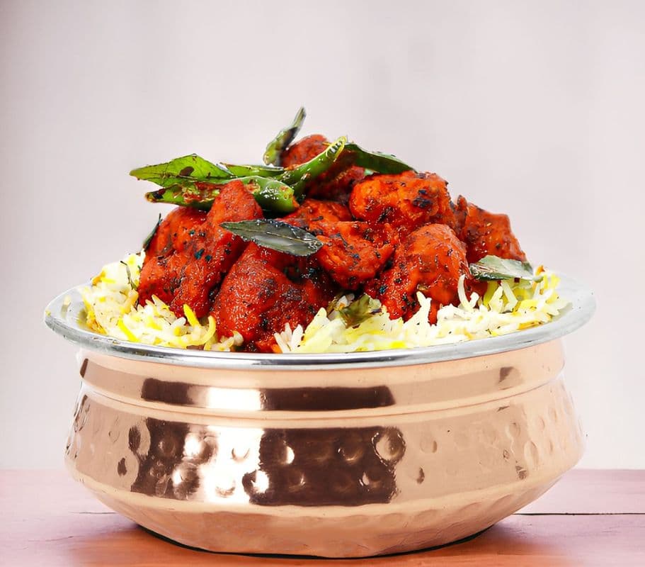Chicken 65 Biryani