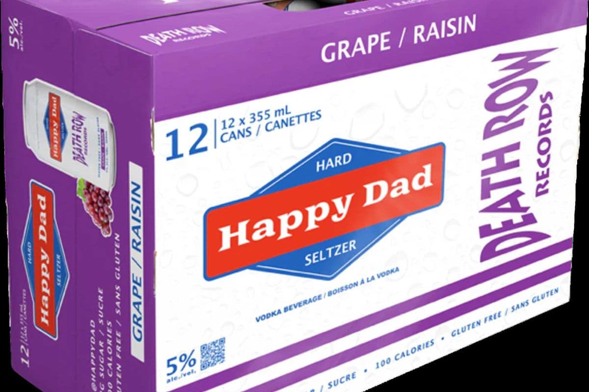 HAPPY DAD HARD SELTZER -GRAPE (12 x 355ml)