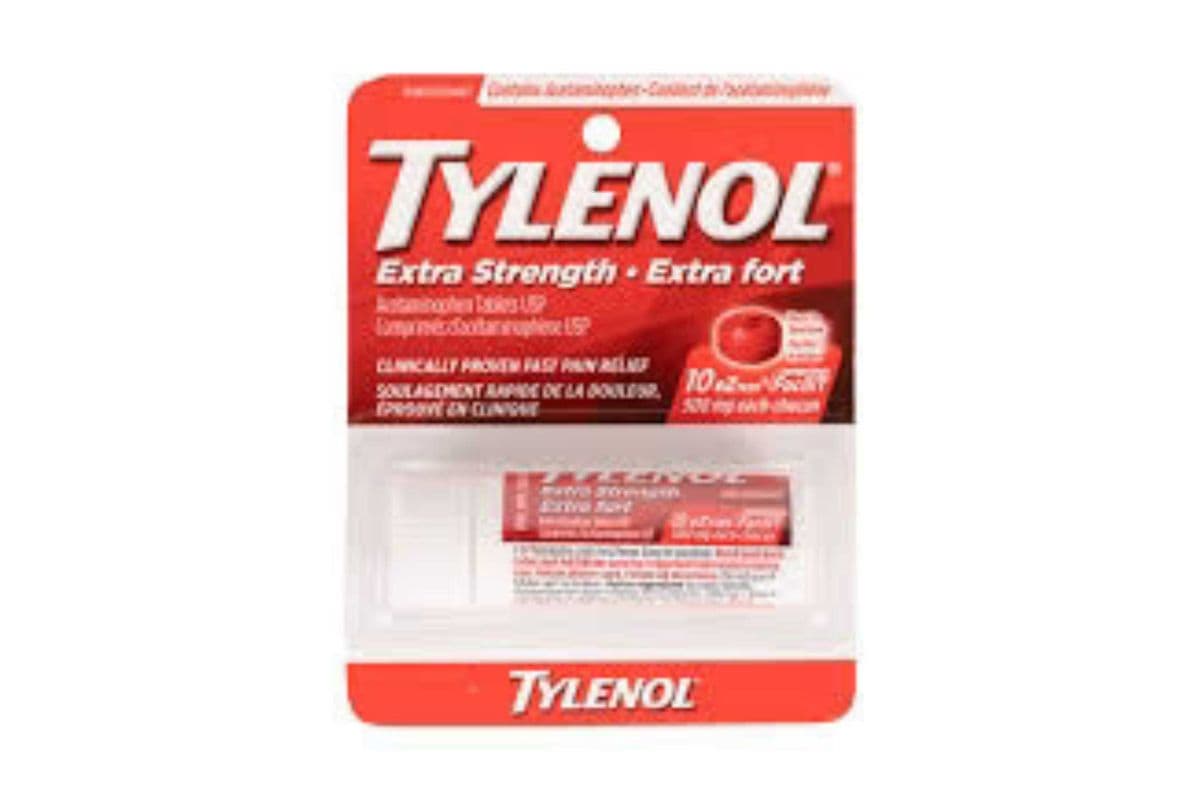 Tylenol Extra Strength 10 Tablets