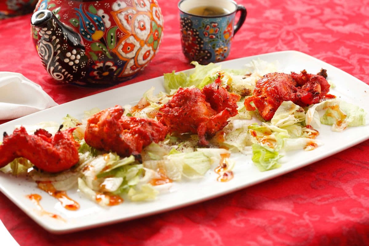 Afghan Chicken BBQ Skewer
