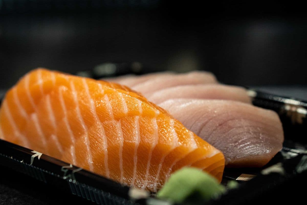 Tuna and Salmon Sashimi