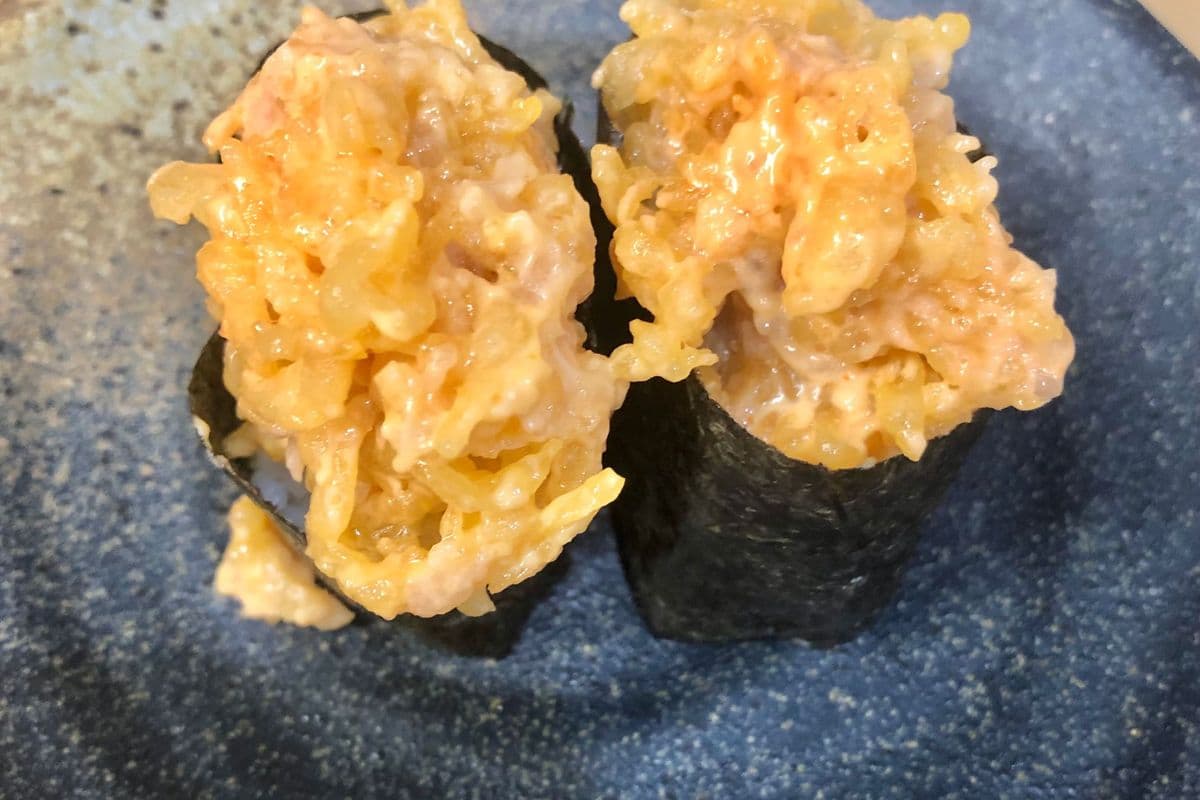 spicy tuna sushi ( 1pc )