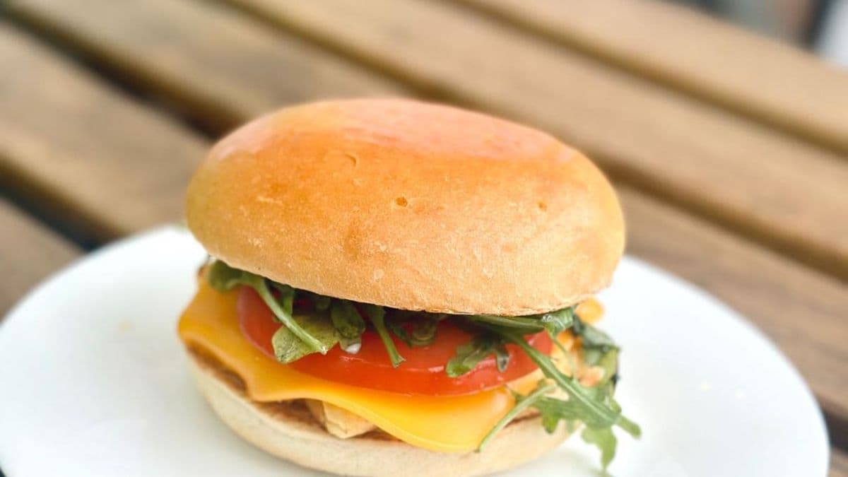 Egg, Tomato & Cheese Breakfast Sandwich