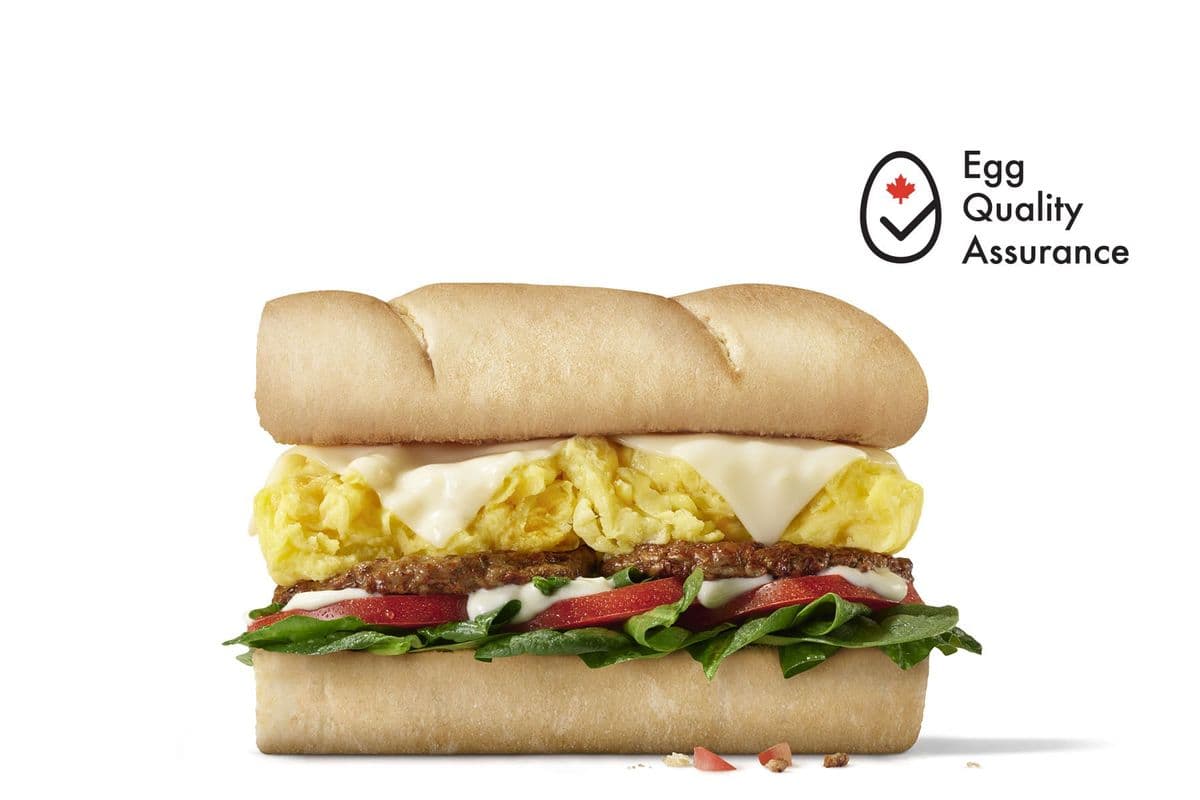 Sausage & Egg (6'')