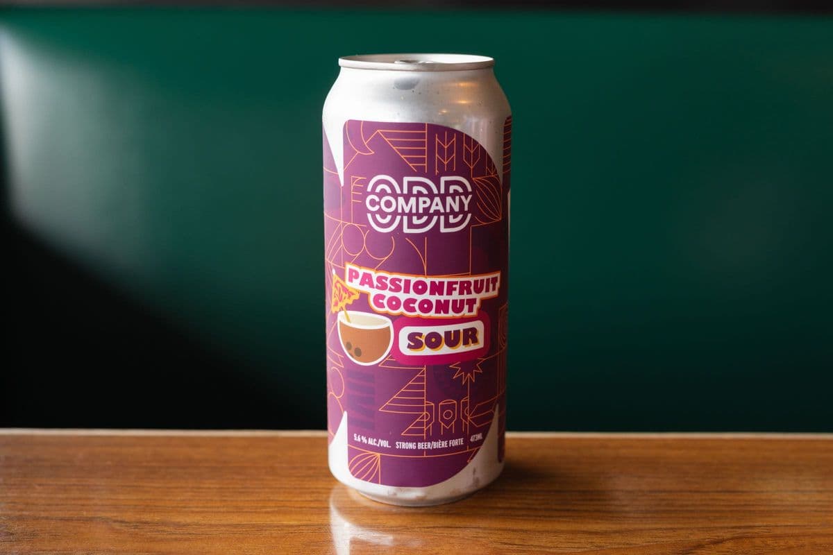 ODD Company PASSIONFRUIT COCONUT SOUR (Fruited Sour) (1 x 473ml)