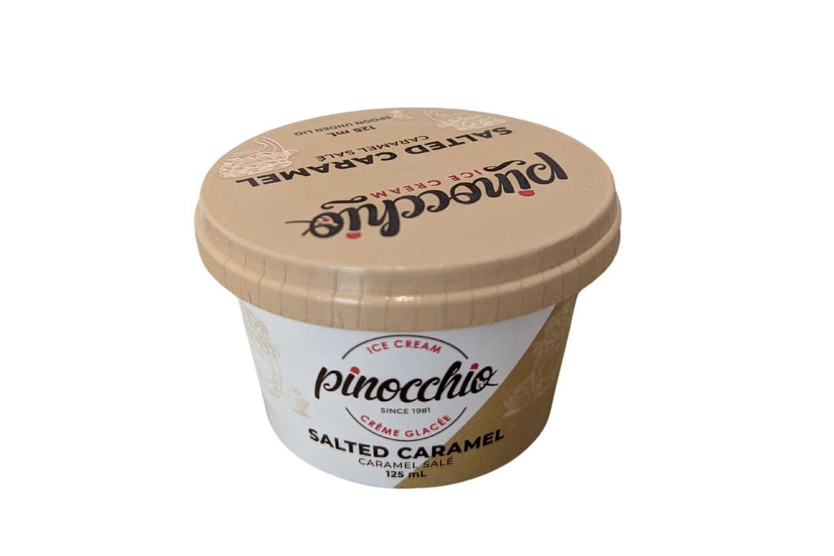 Pinocchio Ice Cream Salted Caramel (Gluten Free) (125ml)