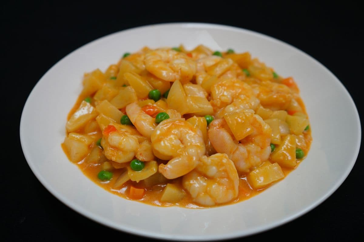 22. Thai Pineapple Shrimp Curry