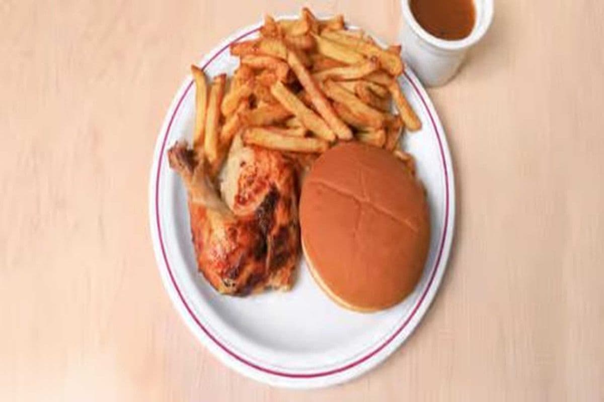 Repas cuisse de poulet / Chicken Leg Dinner