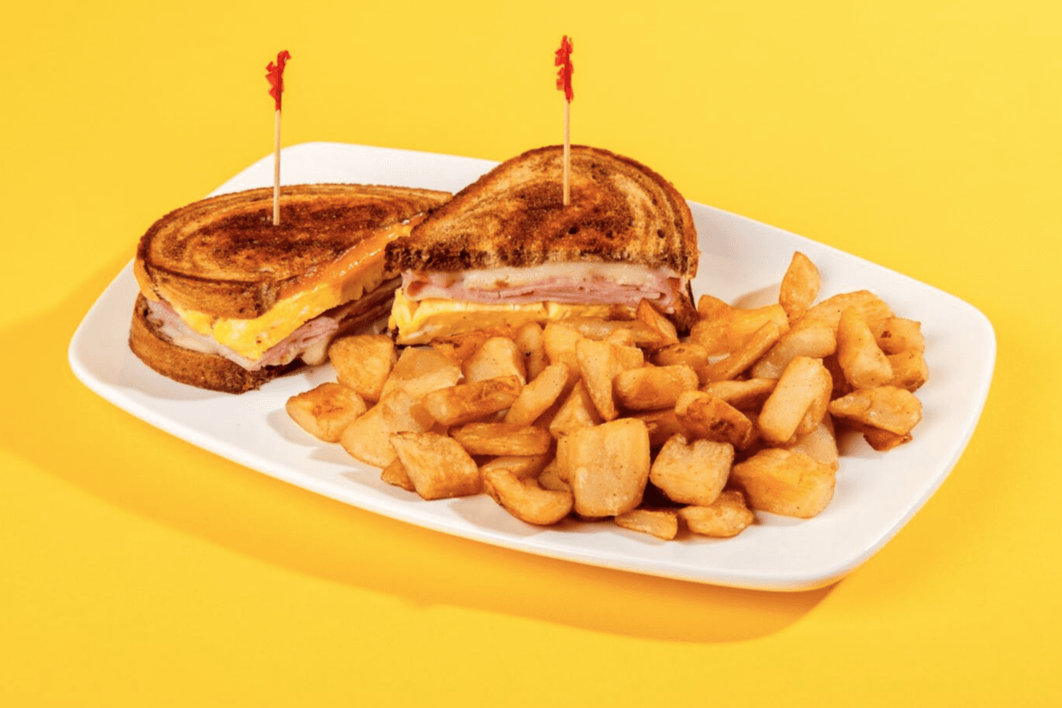 Shaved Ham & Egg Melt