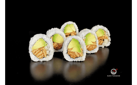 142. Bean Curd/Avocado Roll (8pcs)