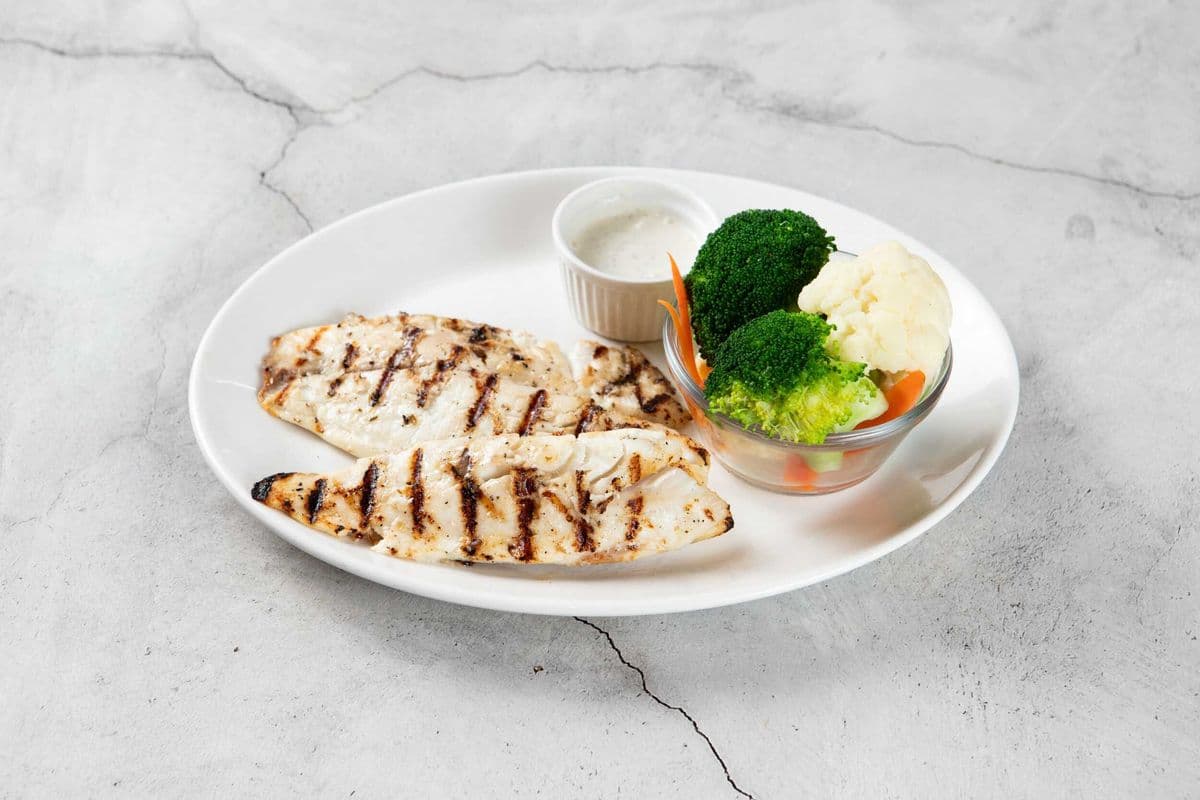 Grilled Tilapia Fillet only 8oz