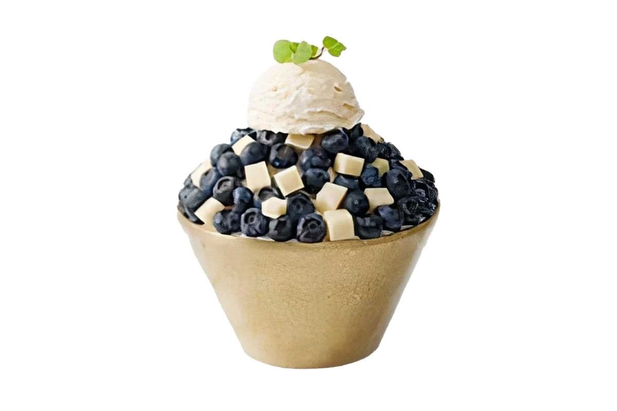 Blueberry Cheesecake Bingsu