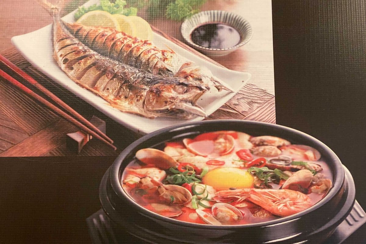 75A. Grilled Mackerel and Seafood