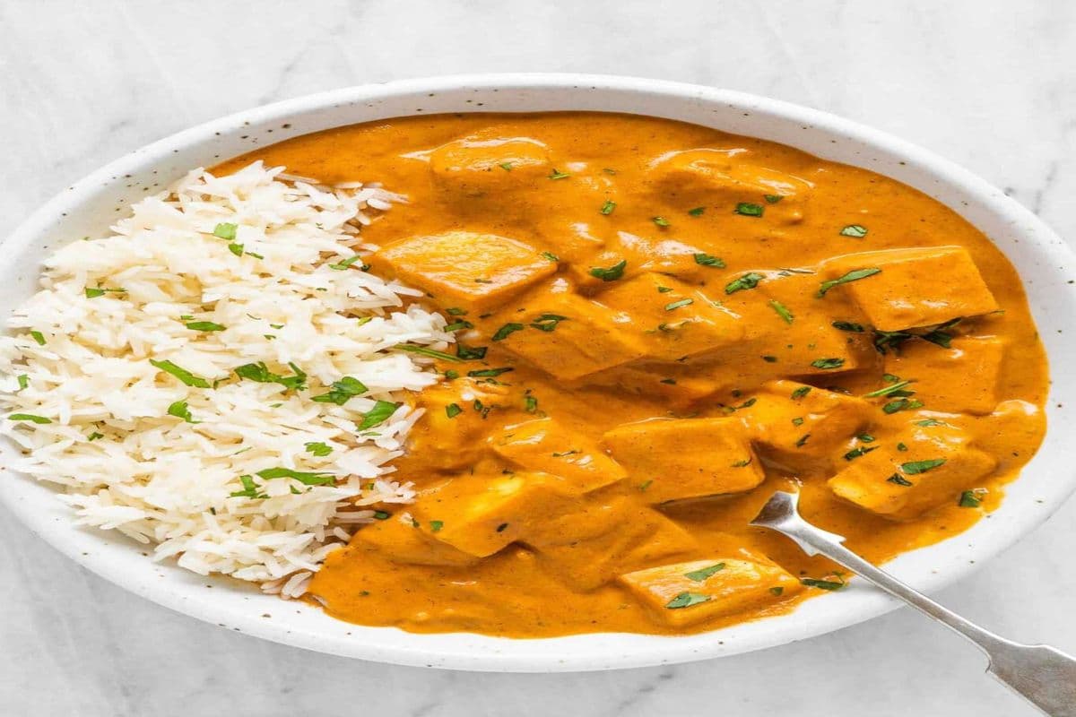 Shahi Paneer & Rice