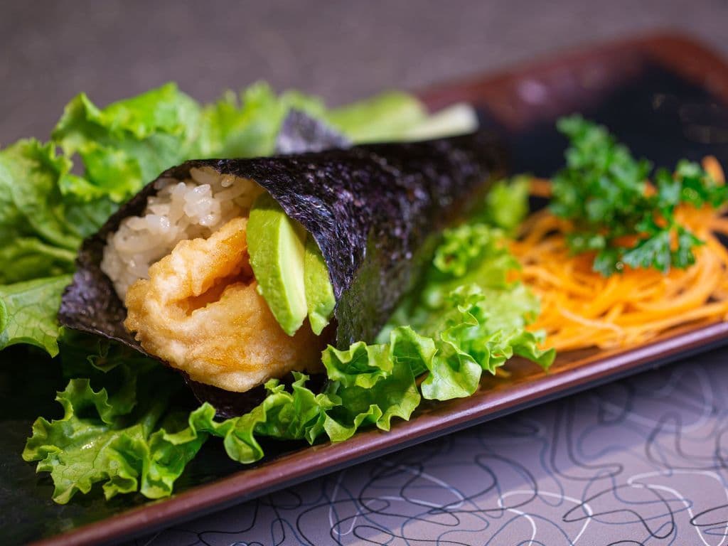 Squash Tempura&Avocado HandRoll(1pc)