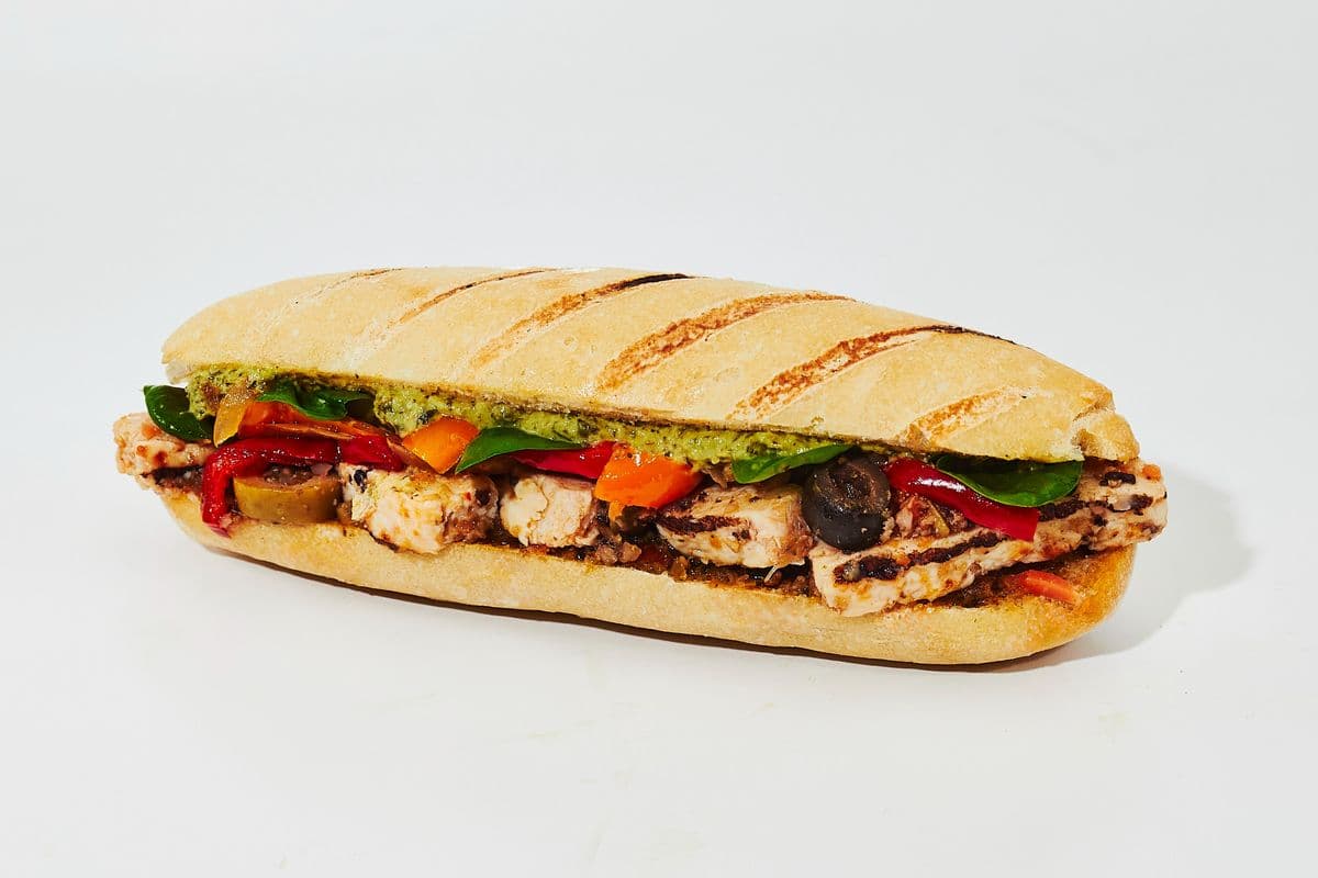 Panini Méditerranéen au poulet / Mediterranean Chicken Panini