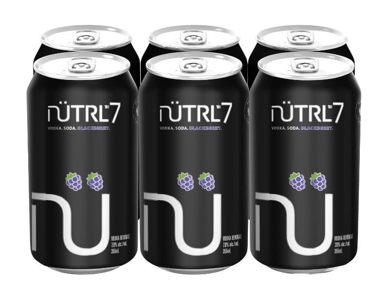 Nutrl 7 Blackberry (6 x 355 ml)