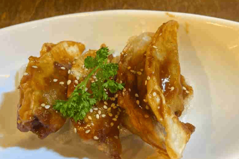 Spicy Pork Gyoza