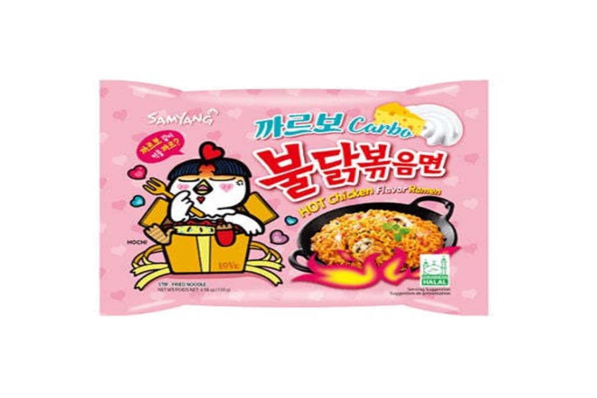 Samyang Buldak Hot Chicken Carbonara Ramen 130g (Single Inner Pack 1)