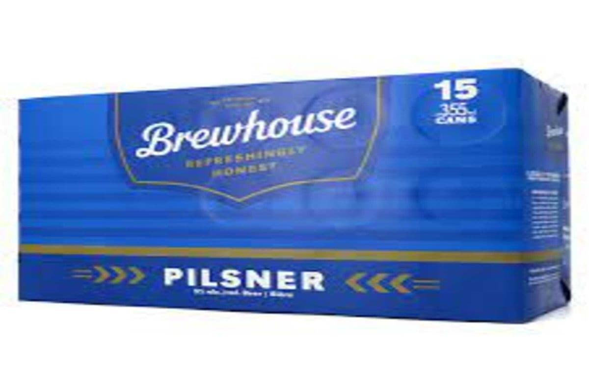 Brewhouse Pilsner 15cans x355ml (15 x 355ml)