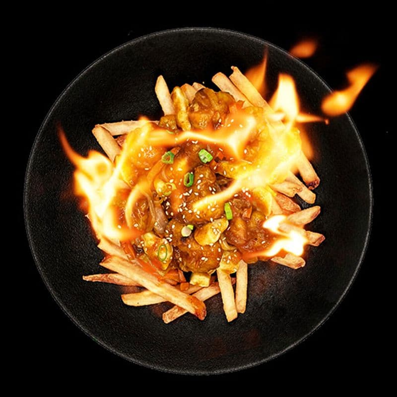 Poutine Tao Chou-Fleur (végé) / Cauliflower Tao Poutine (vegetarian)