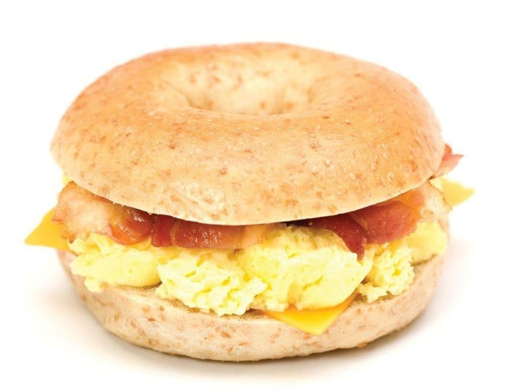 Egg, BACON & Cheese Bagel