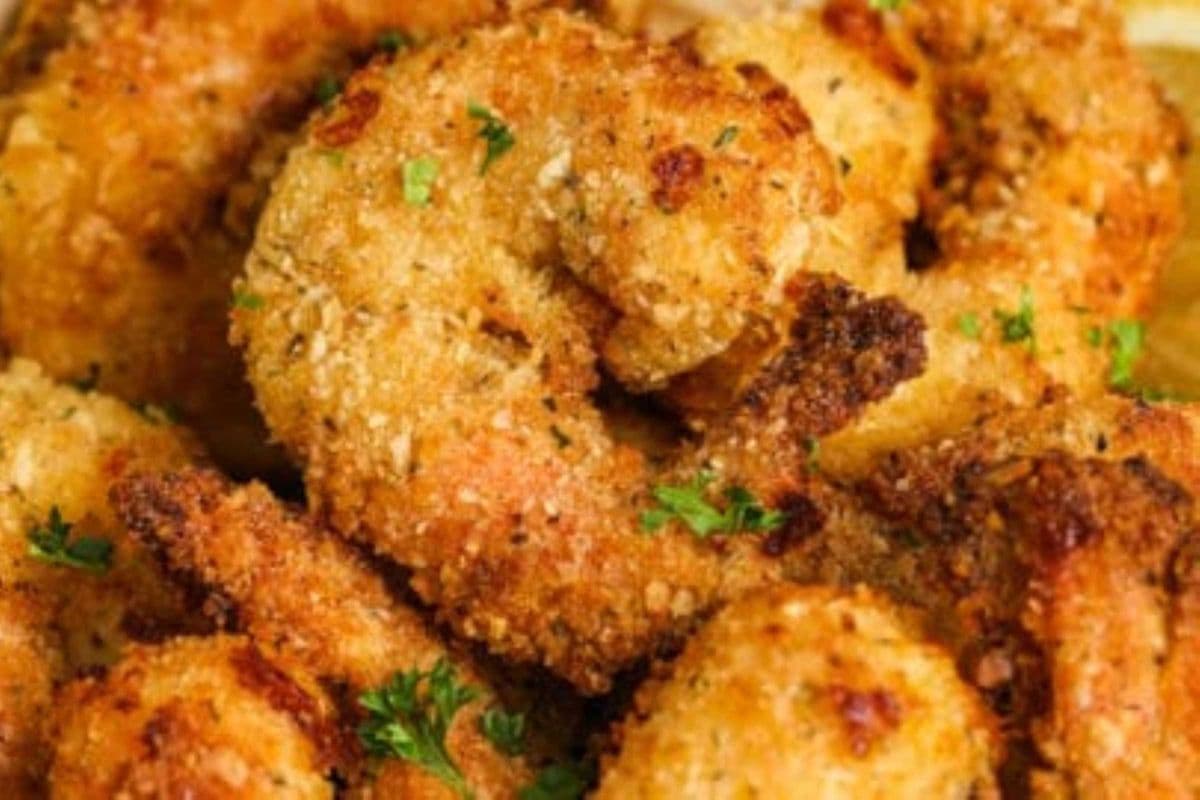 Shrimps with Spiced Salt (椒盐大虾)