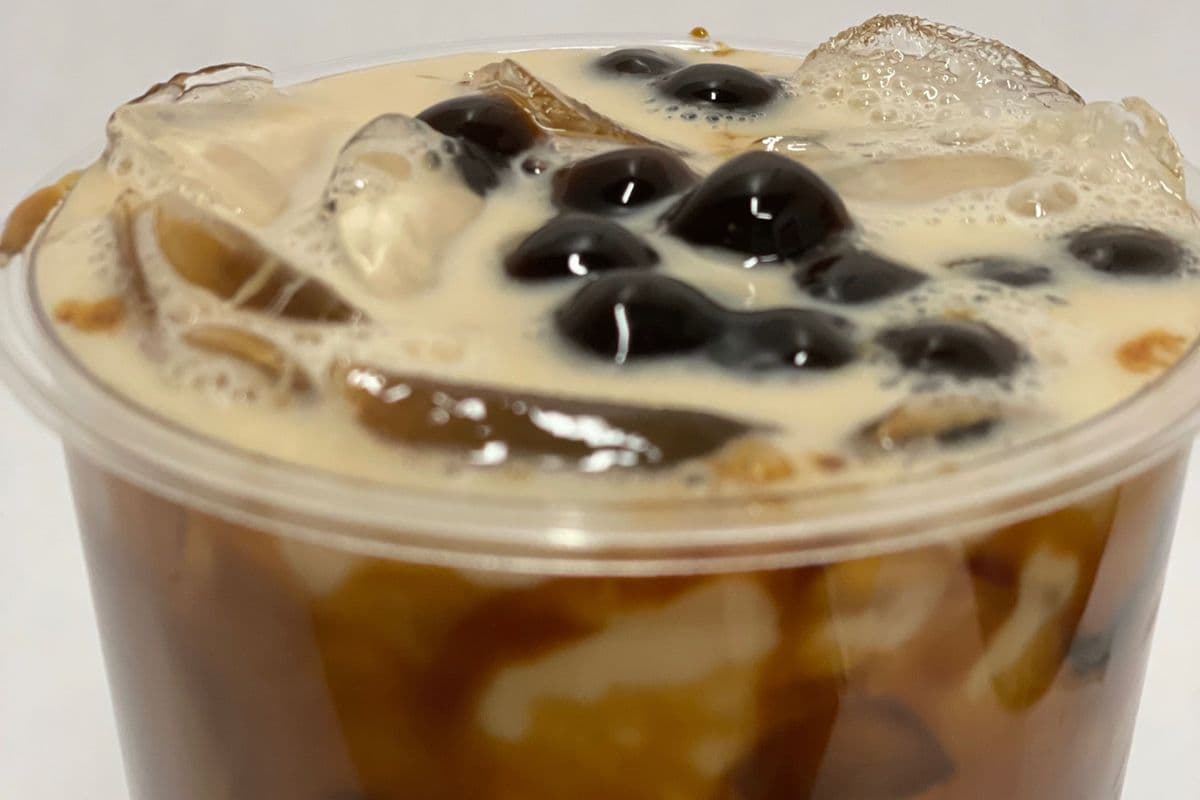 Brown Sugar Bubble Tea (With Tapioca)