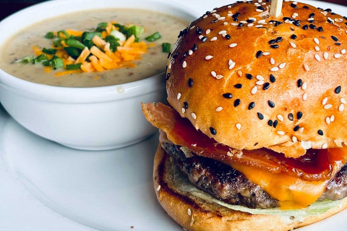 MVP Maple Bacon Cheeseburger