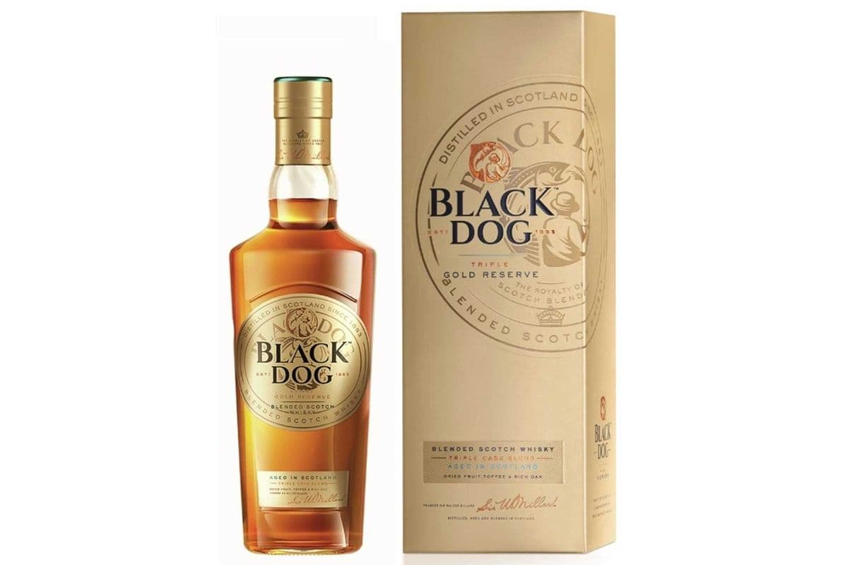 BLACK DOG WHISKEY 750 ML (1 x 750ML)