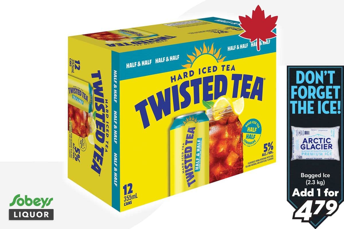Twisted Tea Half & Half (12 x 355 ml)