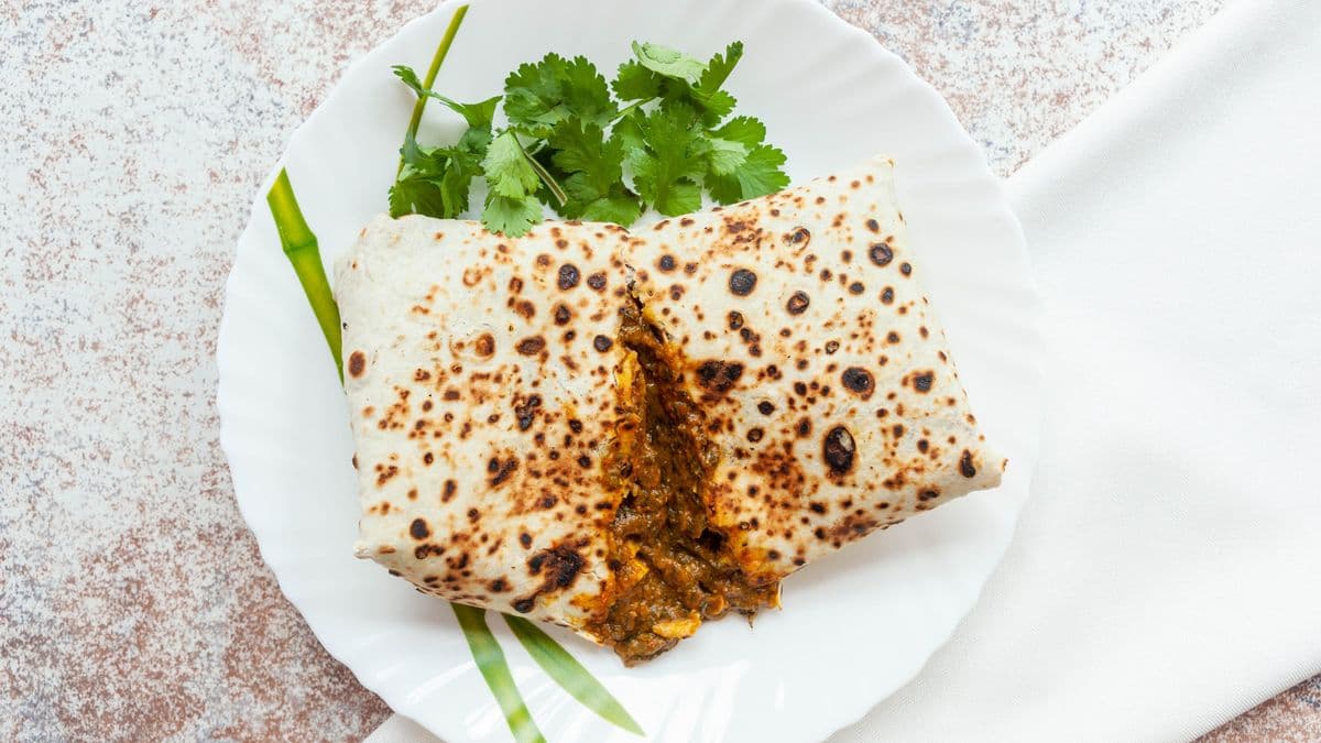 Saag Paneer Roti