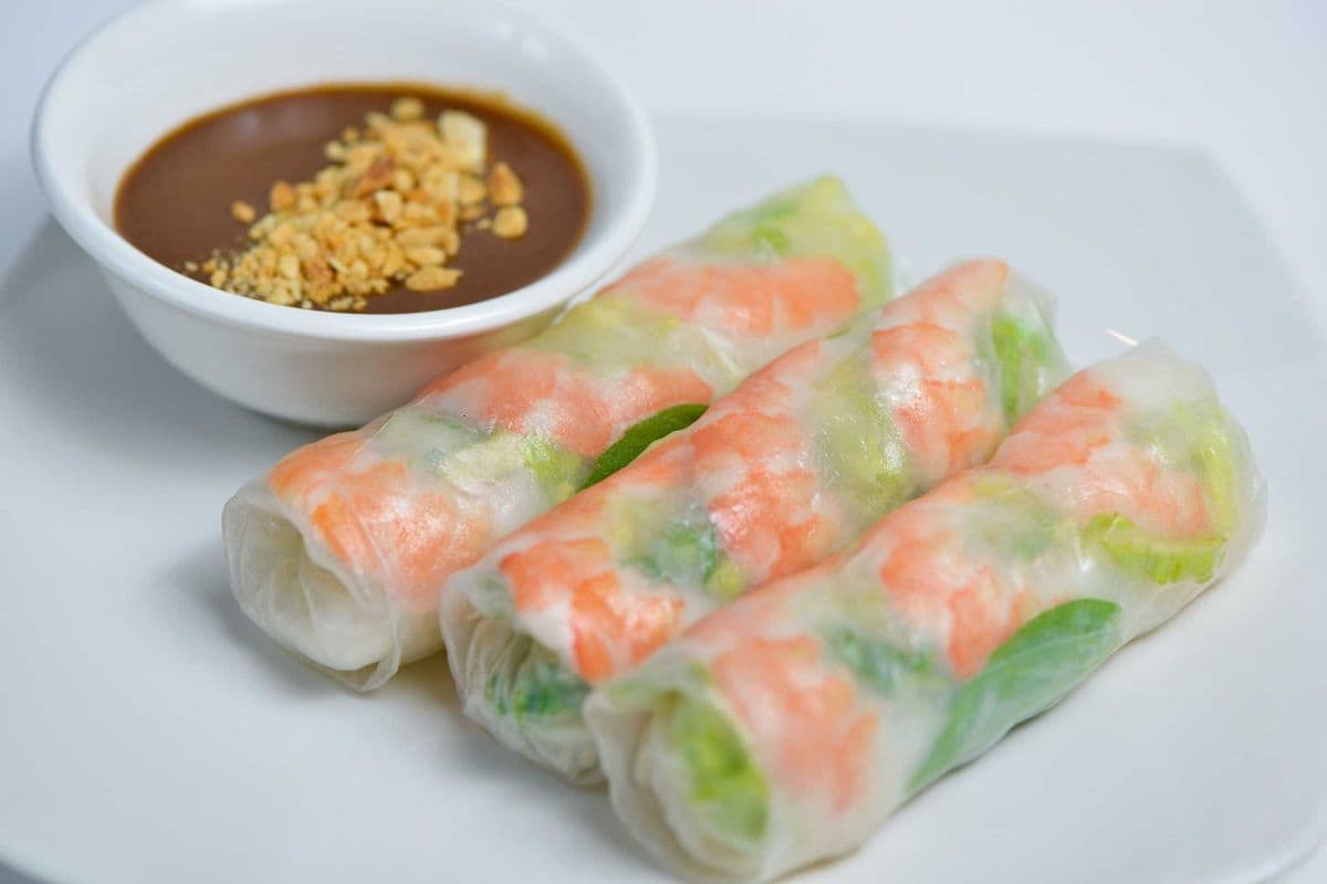 A1. Gỏi Cuốn Tôm - Shrimp Salad Rolls (3 Pcs)