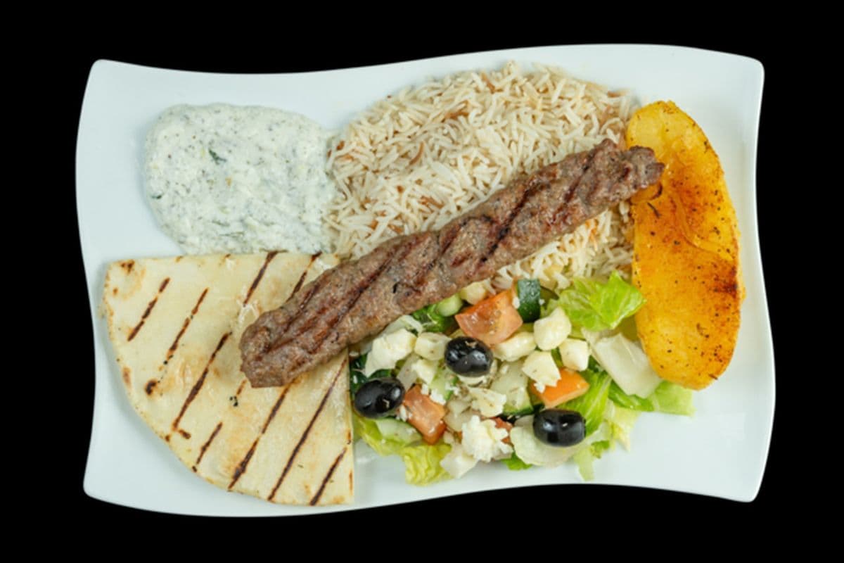Beef Kabab Plate