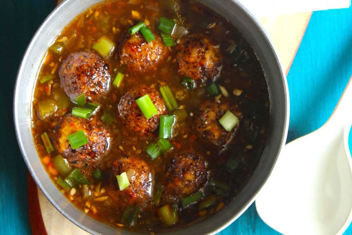 Manchurian soup (Full serving)