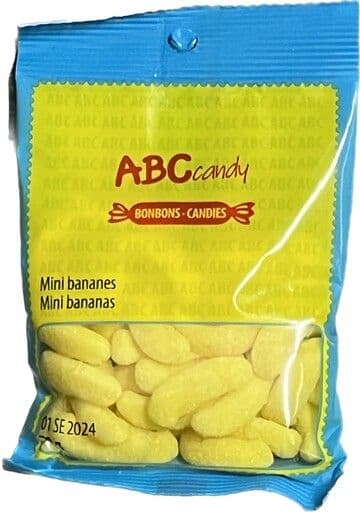ABC- Mini Bananes / Mini Bananas 70g