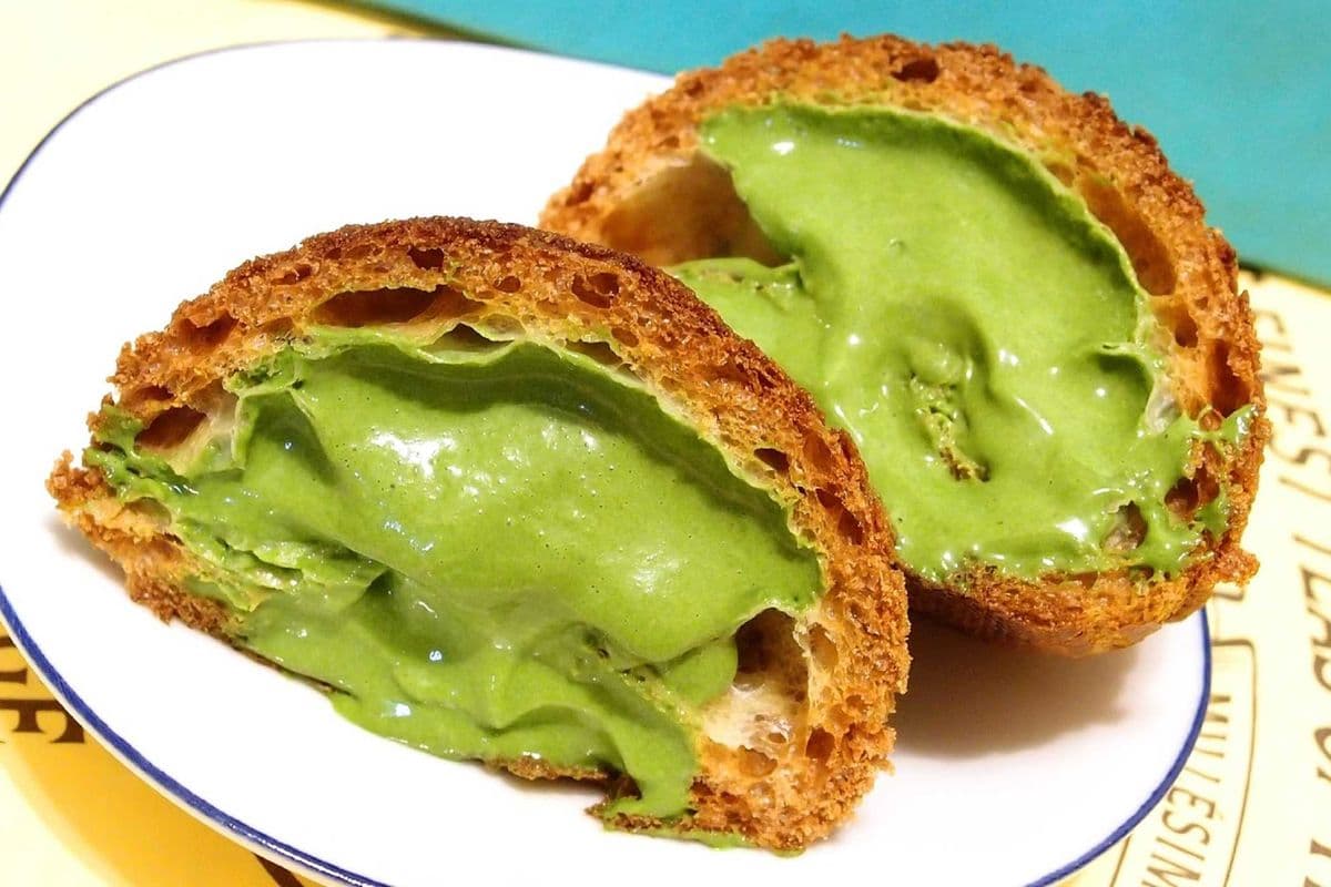 Japanese Matcha Cream Puff (100g)