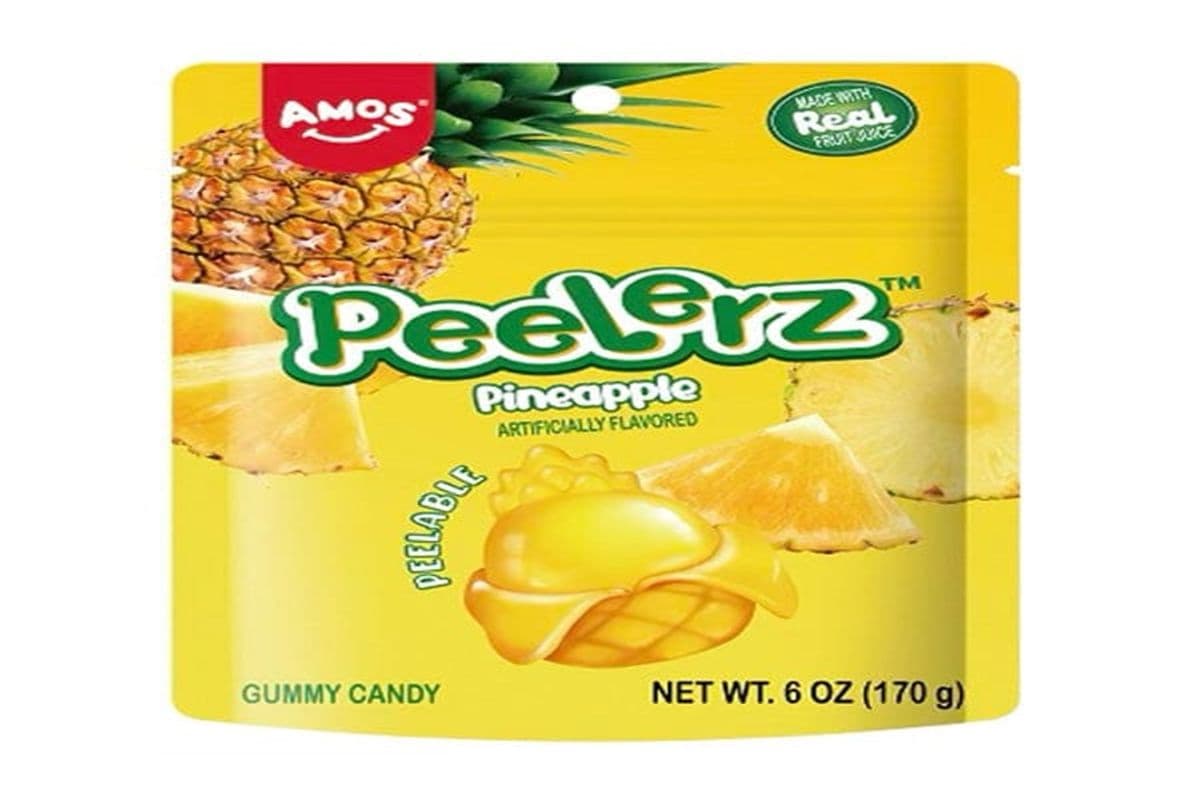 Amos Peelerz Pineapple Gummy