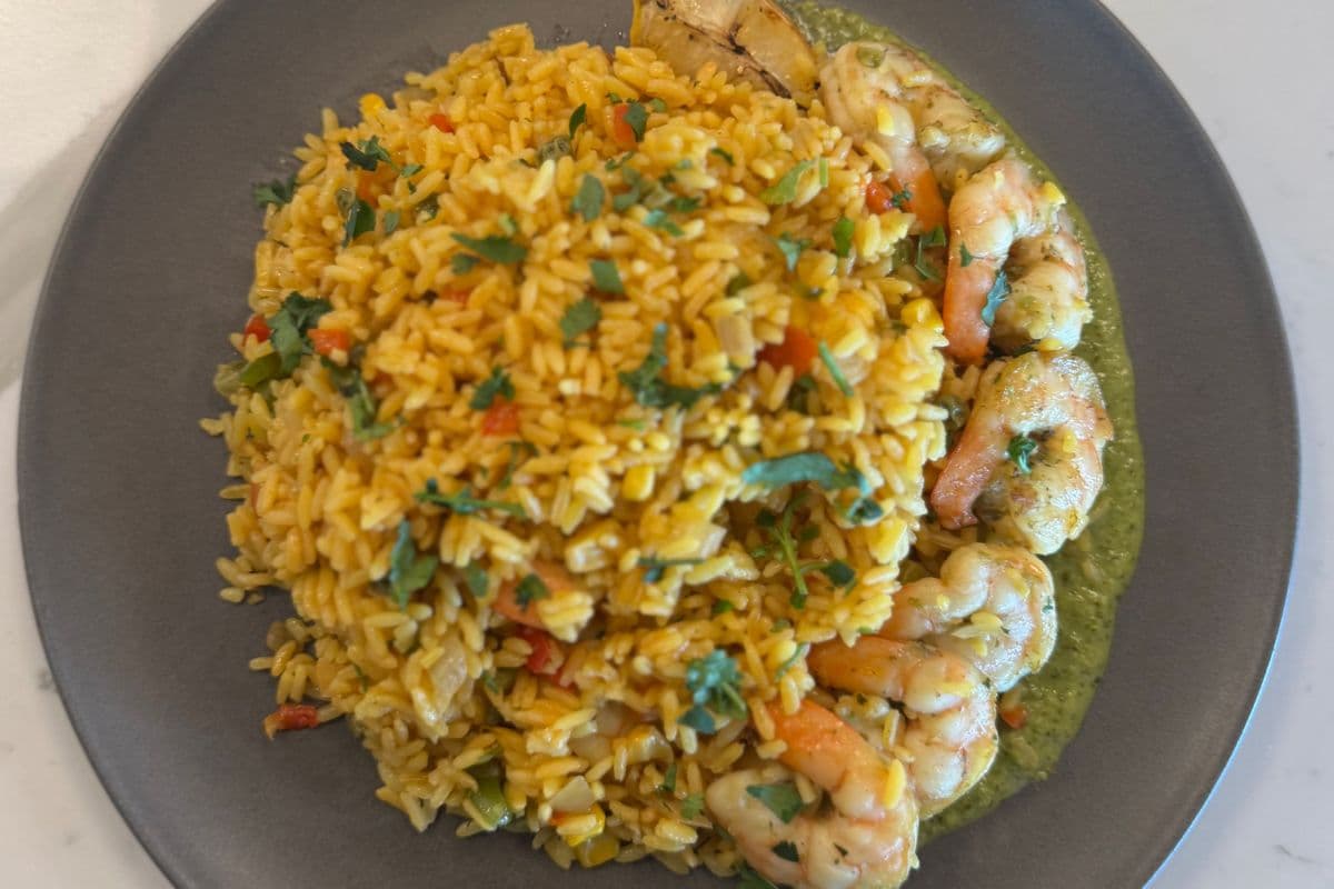 Spanish Prawn Paella