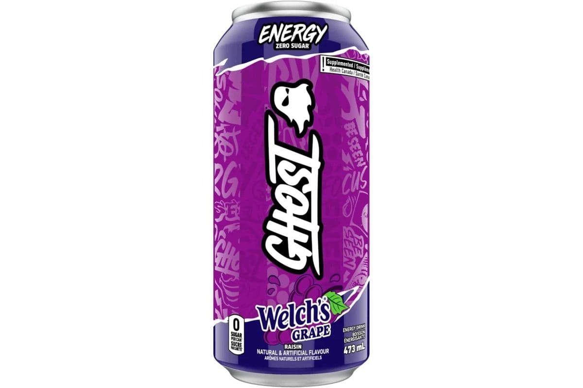 Ghost Lifestyle Grape Energy Drink, 473ml (473 ml)
