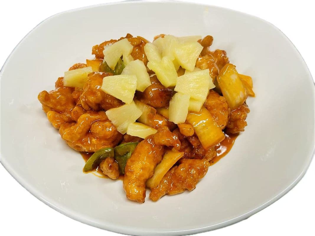/Pineapple Chicken / Poulet aux Ananas