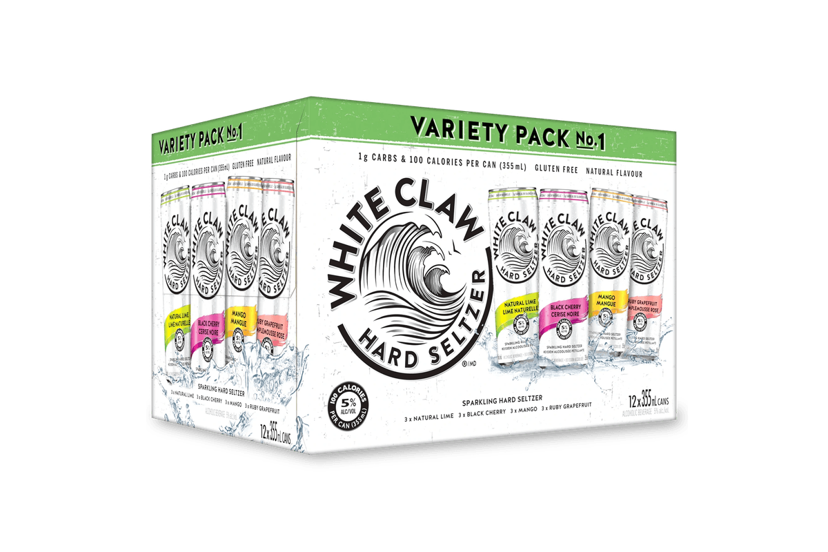 White Claw Hard Seltzer Mixer No 1 355ml 12pk Can
