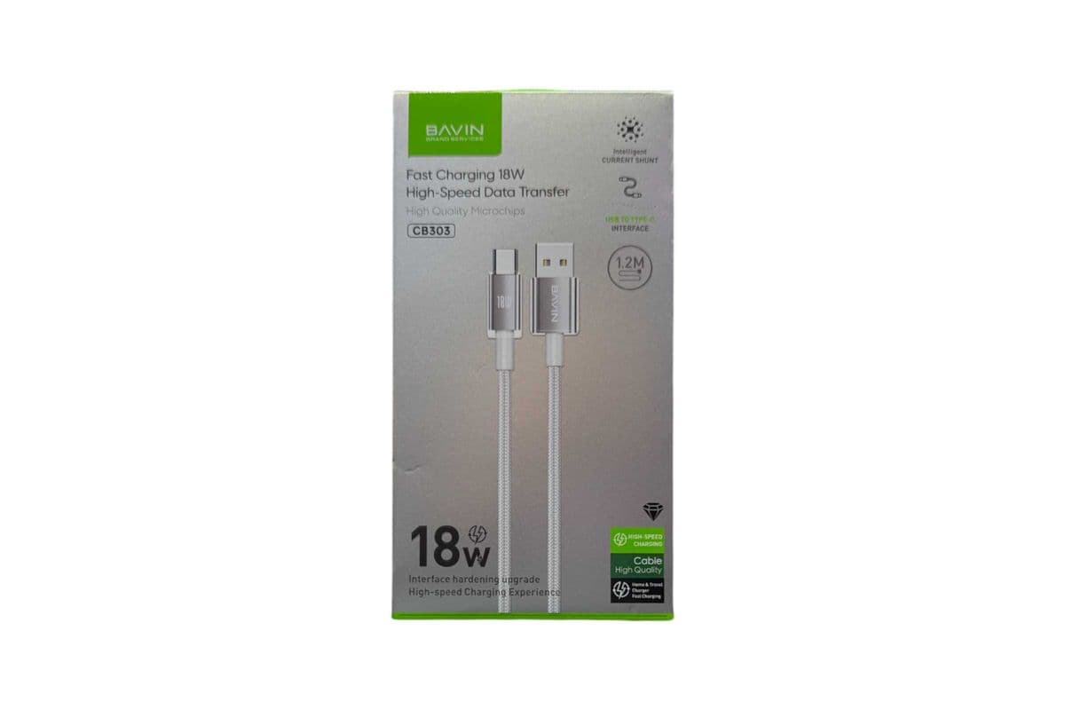 Bavin USB To Type-C Cable(18W)