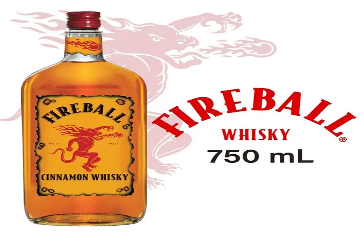 Fireball Cinnamon Whiskey 1x750ml (1 x 750ml)
