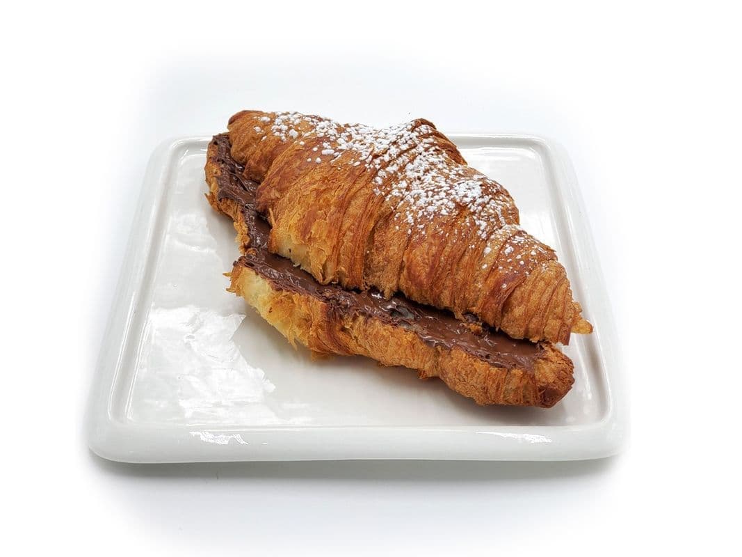 Croissant with Nutella
