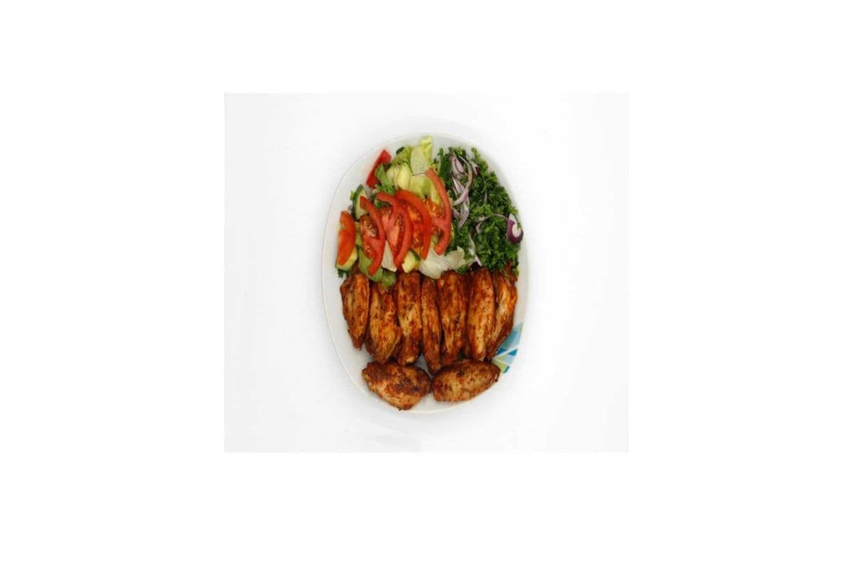 Assiette ailes de poulet