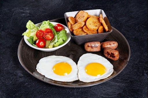 Duo + saucisse / Traditional Eggs - Duo + sausages