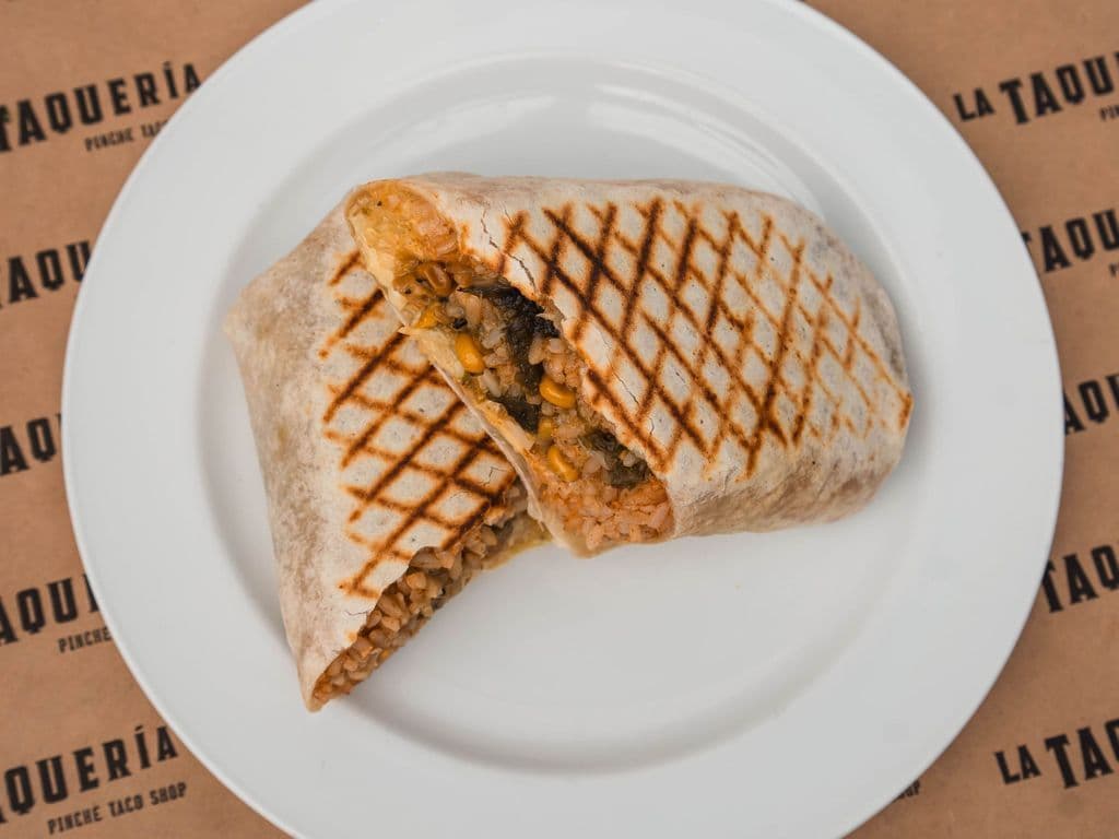 Burrito Hongos Salteados