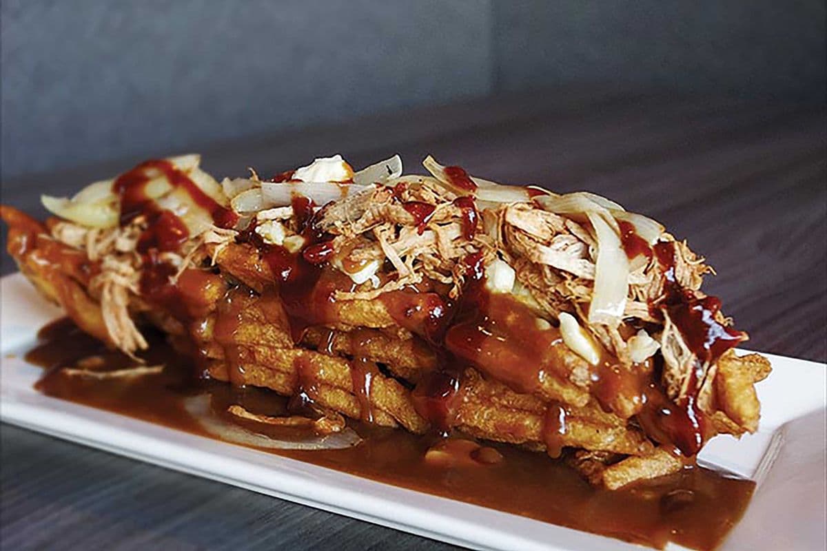 BBQ Pulled Pork Poutine